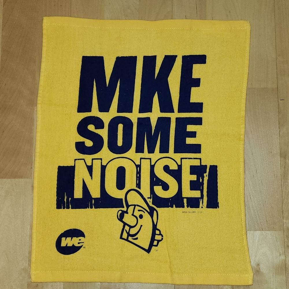 Milwaukee Brewers "MKE Some Noise" Rally Towel